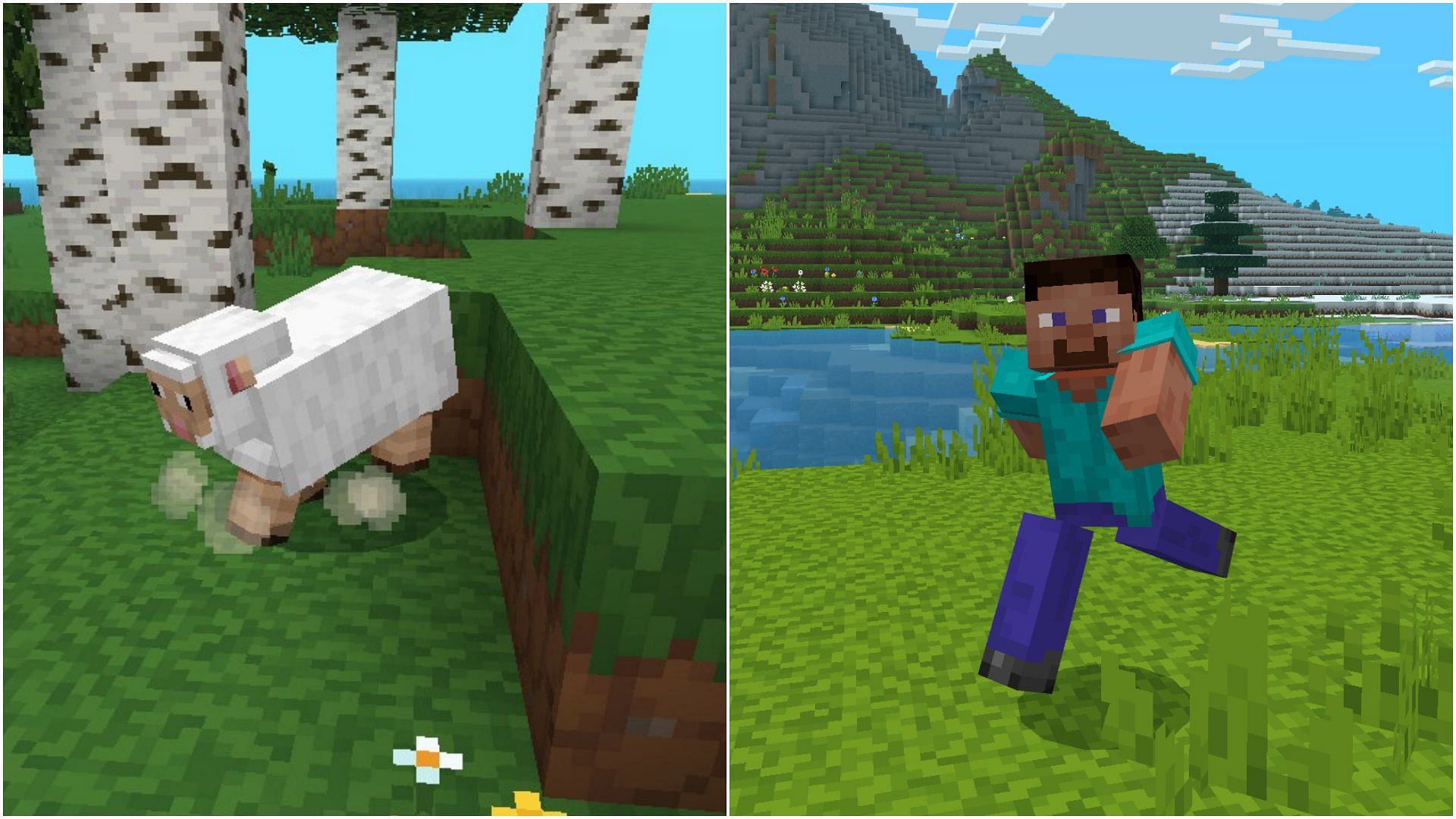 Actions & Stuff has some of the best mob and player animations ever created. (Image via Sportskeeda Gaming || Mojang Studios)